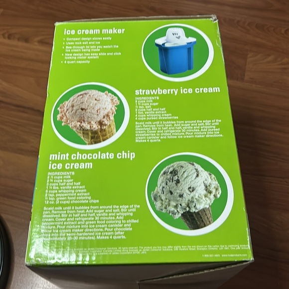Rival Blue Ice Cream Maker - Picture 4 of 5